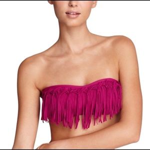 Fringe bandeau.